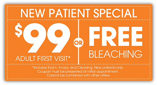 New Patient Free Bleaching Coupon