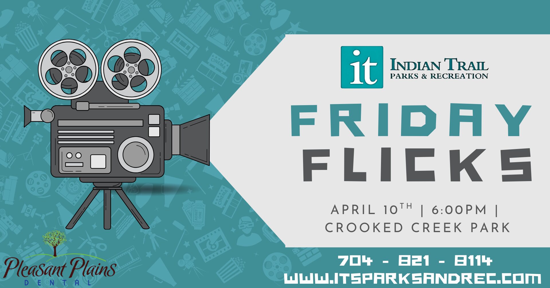 Friday Night Flicks April 10th at 6pm